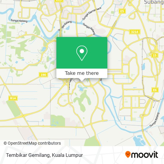 Tembikar Gemilang map