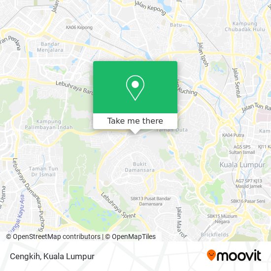 How To Get To Cengkih In Kuala Lumpur By Bus Or Mrt Lrt