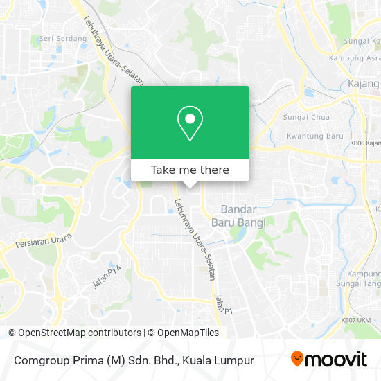 Comgroup Prima (M) Sdn. Bhd. map