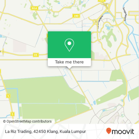 La Riz Trading, 42450 Klang map