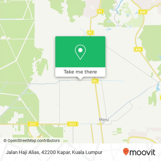 Jalan Haji Alias, 42200 Kapar map