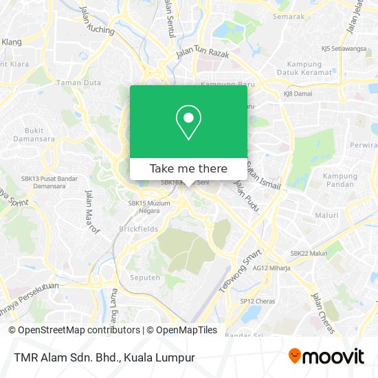 TMR Alam Sdn. Bhd. map