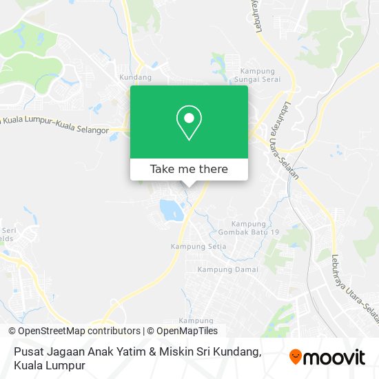 Pusat Jagaan Anak Yatim & Miskin Sri Kundang map