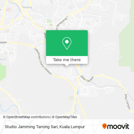 Studio Jamming Taming Sari map
