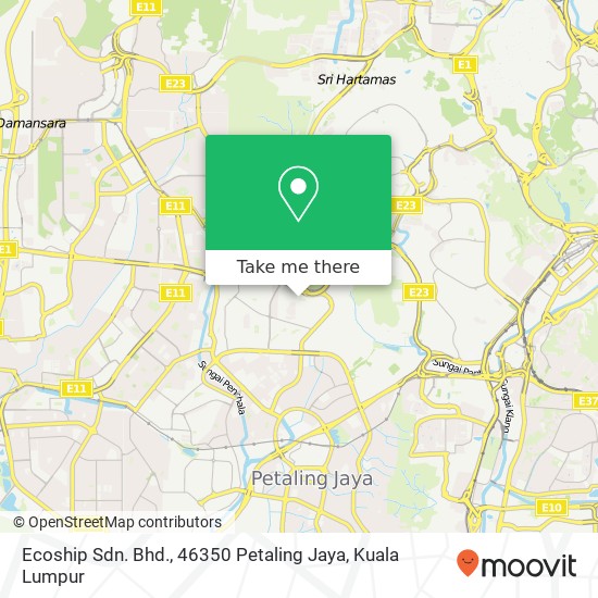 Ecoship Sdn. Bhd., 46350 Petaling Jaya map