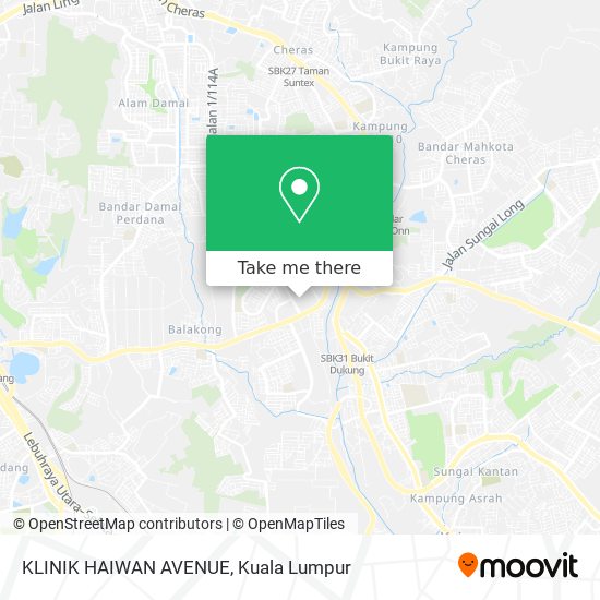 How To Get To Klinik Haiwan Avenue In Hulu Langat By Bus Mrt Lrt Or Train