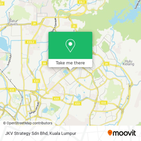 JKV Strategy Sdn Bhd map