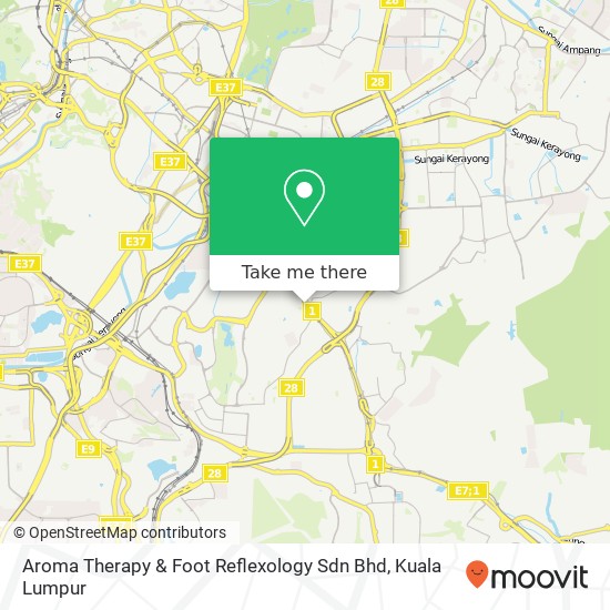 Peta Aroma Therapy & Foot Reflexology Sdn Bhd