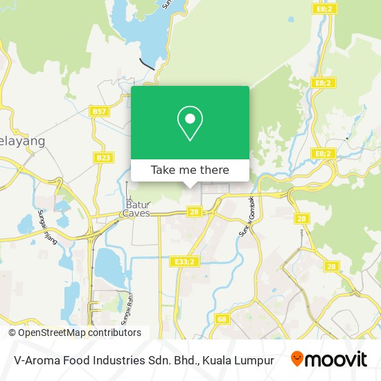 V-Aroma Food Industries Sdn. Bhd. map