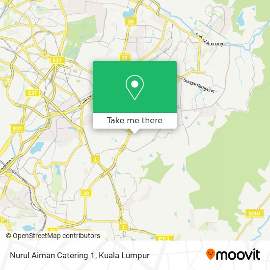 Nurul Aiman Catering 1 map