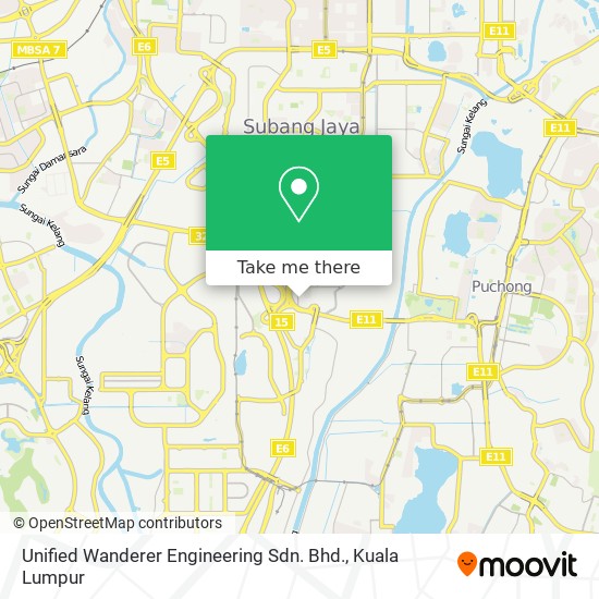 Unified Wanderer Engineering Sdn. Bhd. map