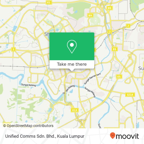 Unified Comms Sdn. Bhd. map