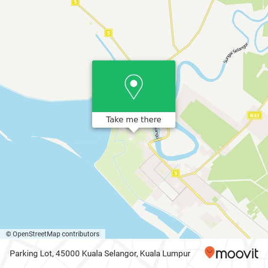 Parking Lot, 45000 Kuala Selangor map