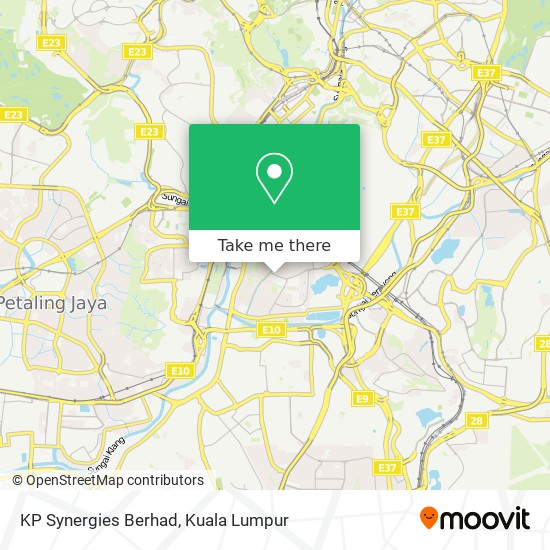 KP Synergies Berhad map