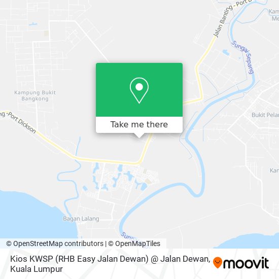 Kios KWSP (RHB Easy Jalan Dewan) @ Jalan Dewan map