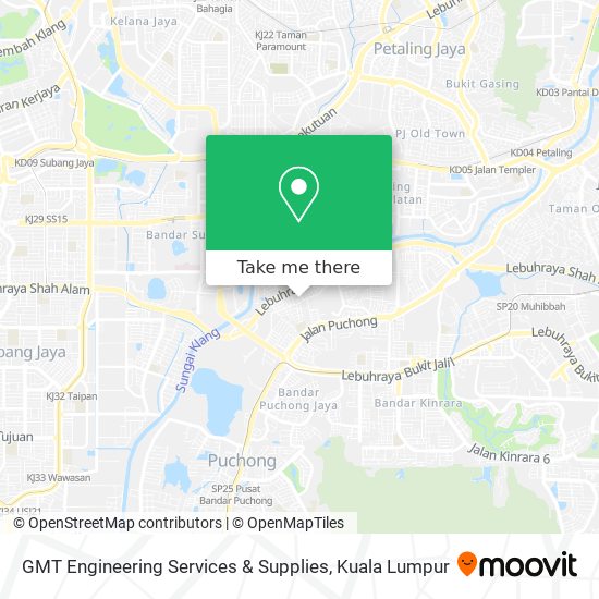GMT Engineering Services & Supplies map