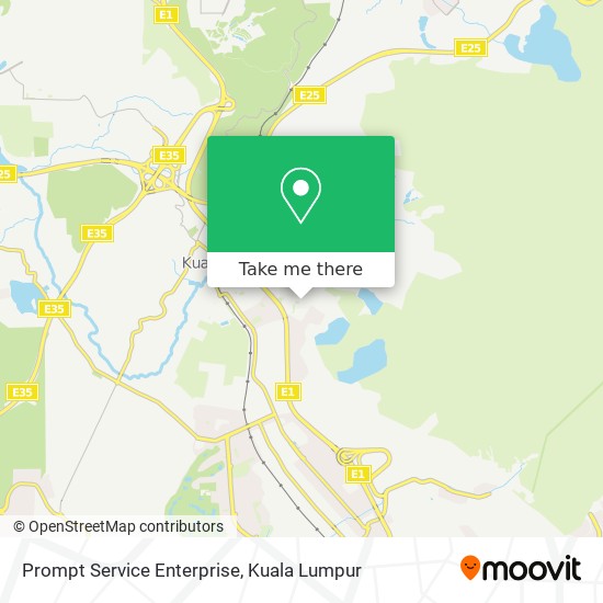 Prompt Service Enterprise map