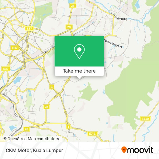 CKM Motor map