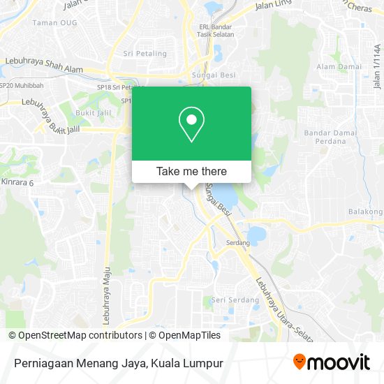 Perniagaan Menang Jaya map