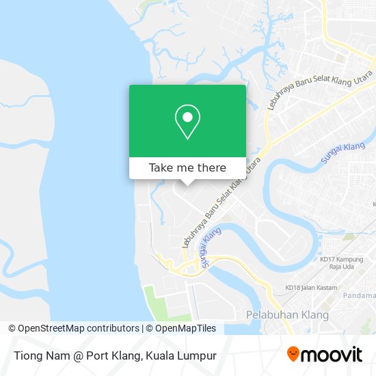Tiong Nam @ Port Klang map