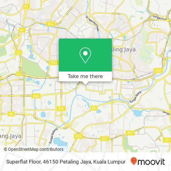 Peta Superflat Floor, 46150 Petaling Jaya