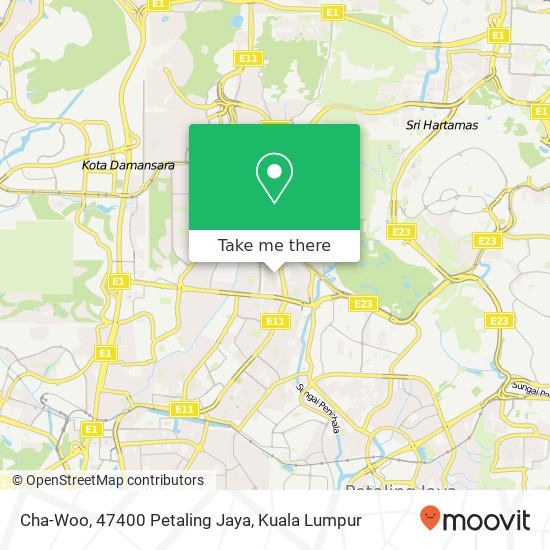 Cha-Woo, 47400 Petaling Jaya map