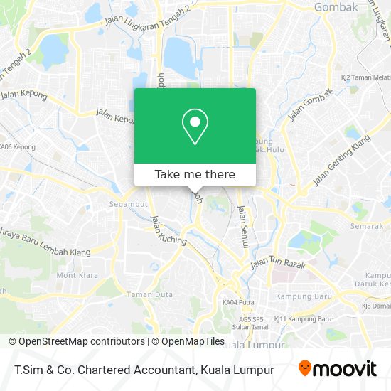 T.Sim & Co. Chartered Accountant map