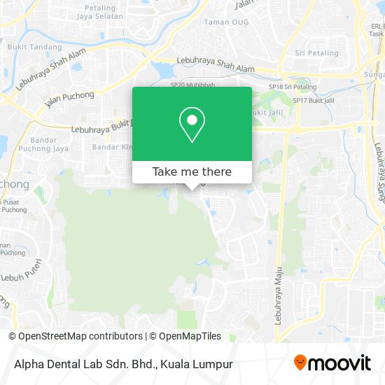 Alpha Dental Lab Sdn. Bhd. map