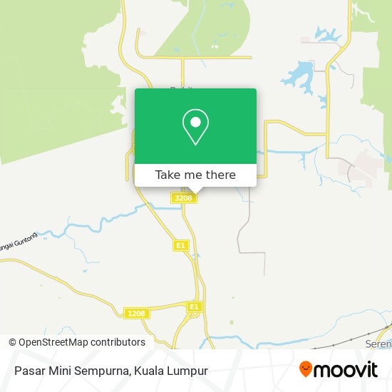 Pasar Mini Sempurna map