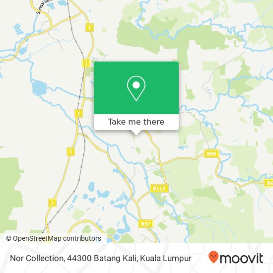Nor Collection, 44300 Batang Kali map