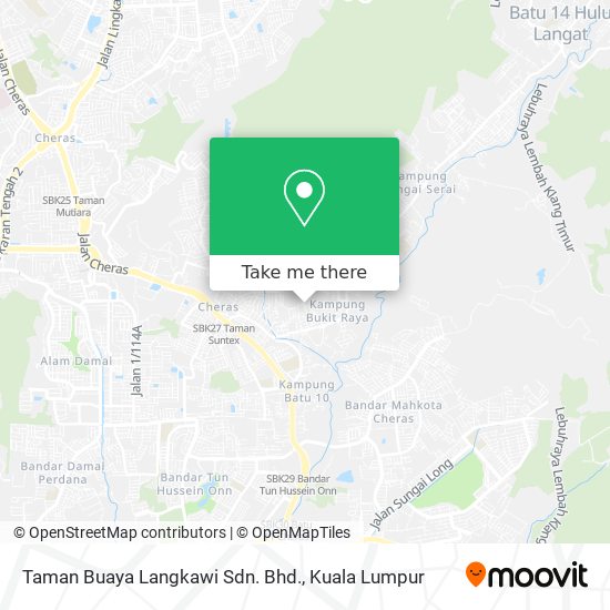 Taman Buaya Langkawi Sdn. Bhd. map