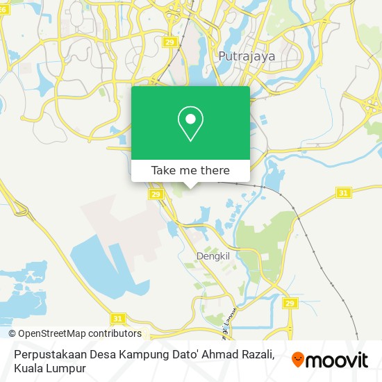 Perpustakaan Desa Kampung Dato' Ahmad Razali map