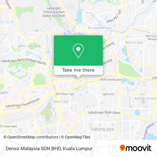 Denso Malaysia SDN BHD map