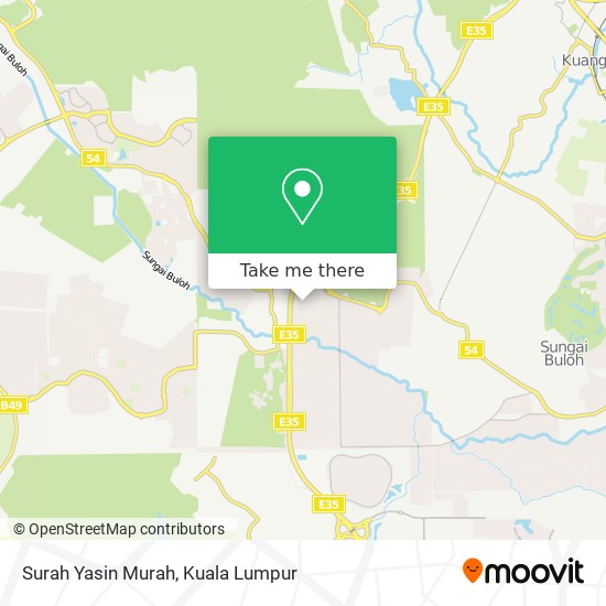 Surah Yasin Murah map