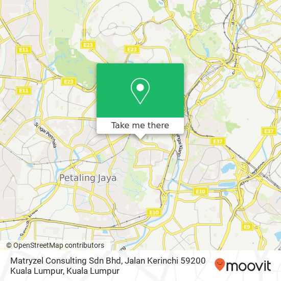 Matryzel Consulting Sdn Bhd, Jalan Kerinchi 59200 Kuala Lumpur map