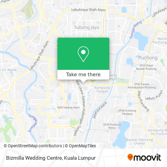 Bizmilla Wedding Centre map