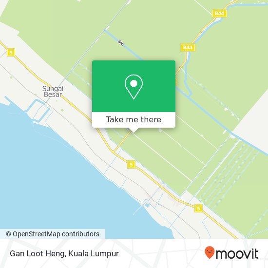 Peta Gan Loot Heng, 45300 Sungai Besar