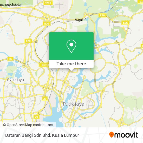 Dataran Bangi Sdn Bhd map