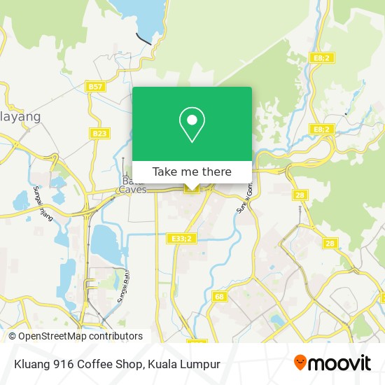 Kluang 916 Coffee Shop map