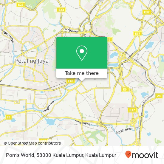 Peta Pom's World, 58000 Kuala Lumpur