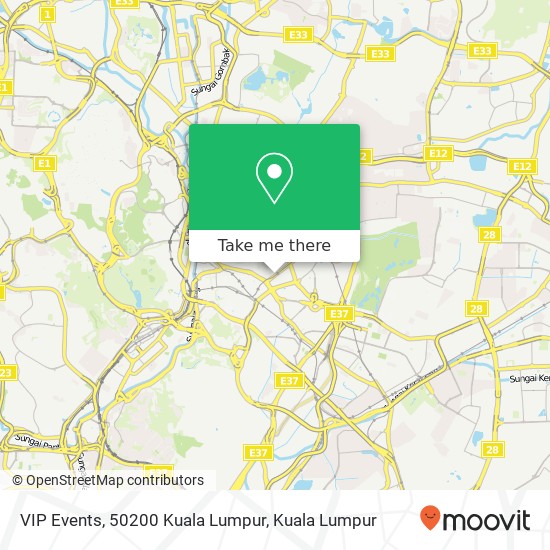 VIP Events, 50200 Kuala Lumpur map