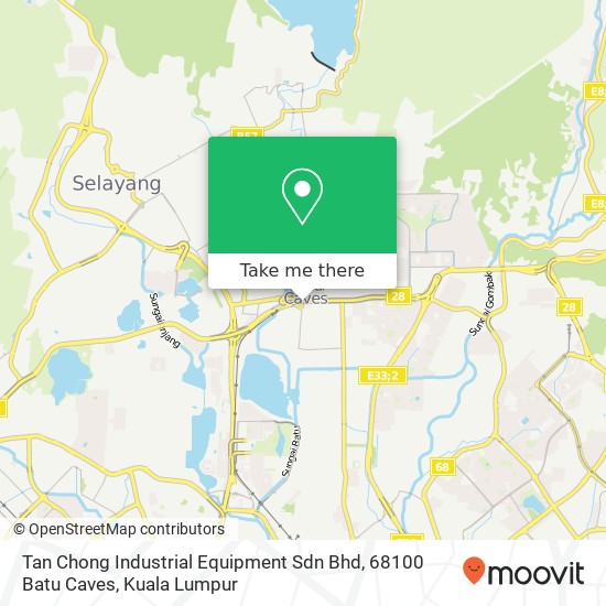 Tan Chong Industrial Equipment Sdn Bhd, 68100 Batu Caves map
