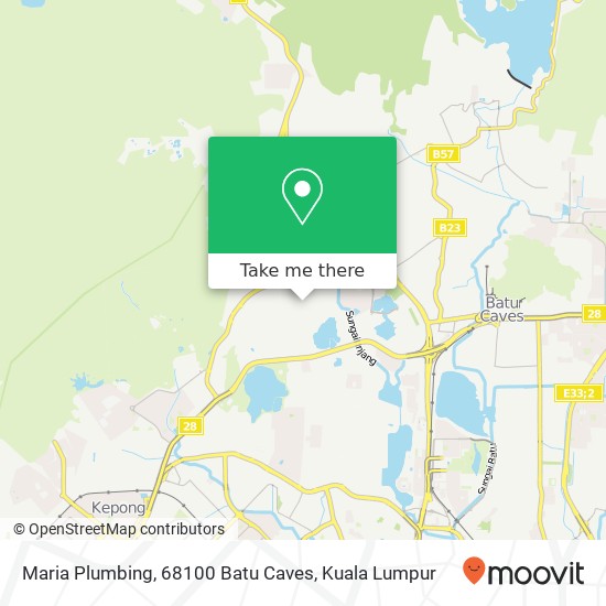 Maria Plumbing, 68100 Batu Caves map