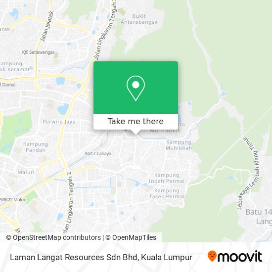 Laman Langat Resources Sdn Bhd map