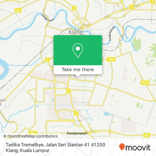 Tadika Tremelbye, Jalan Seri Siantan 41 41200 Klang map