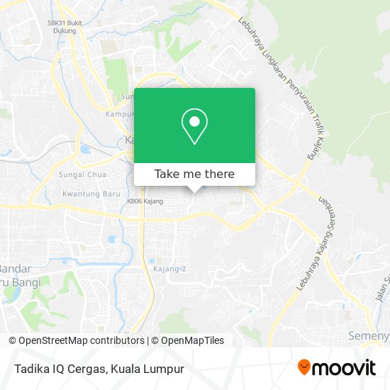 Tadika IQ Cergas map