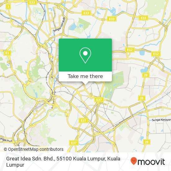 Great Idea Sdn. Bhd., 55100 Kuala Lumpur map