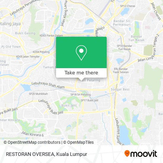 RESTORAN OVERSEA map