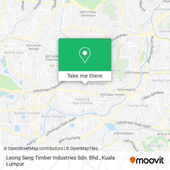 Leong Seng Timber Industries Sdn. Bhd. map