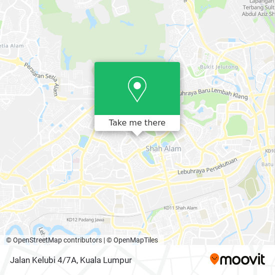 Jalan Kelubi 4/7A map